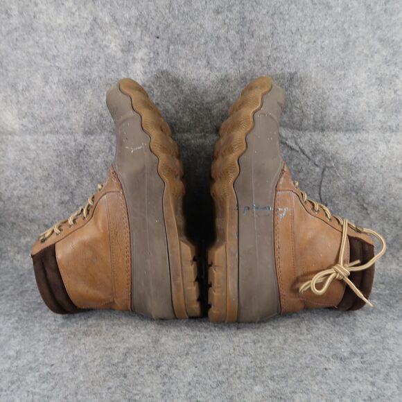 Sperry Shoes Mens 8 Boots Duck Outdoor Leather Waterproof Brewster Lace Up Brown main image 7